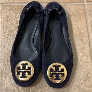 For Burch Navy Flats